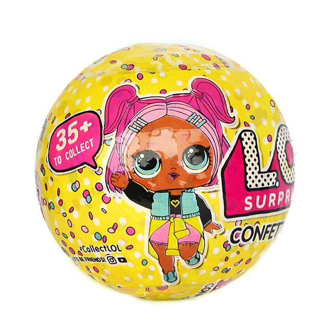 Rotating LOL Surprise Doll Toy Ball Removable Ball Toy Kids Educational